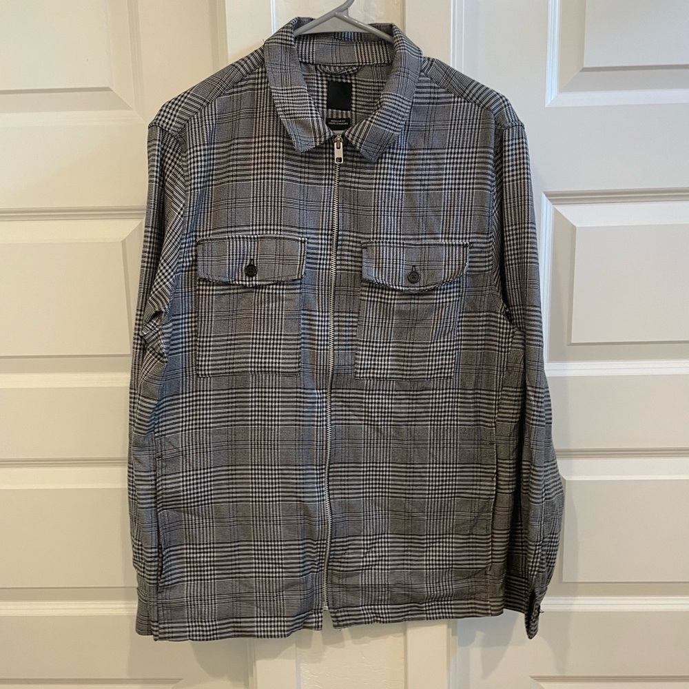 H & M plaid jacket